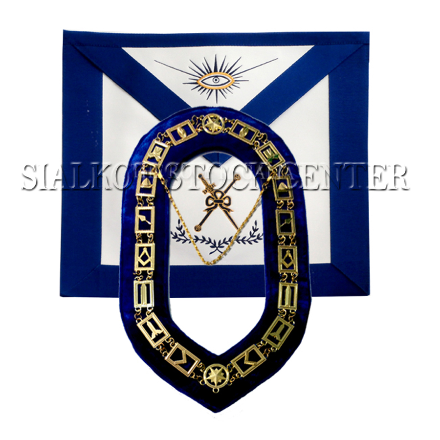 Blue Lodge Officer Apron And Chain Collar